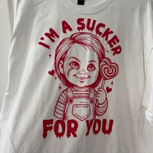 I’m a sucker for you long sleeve t shirt